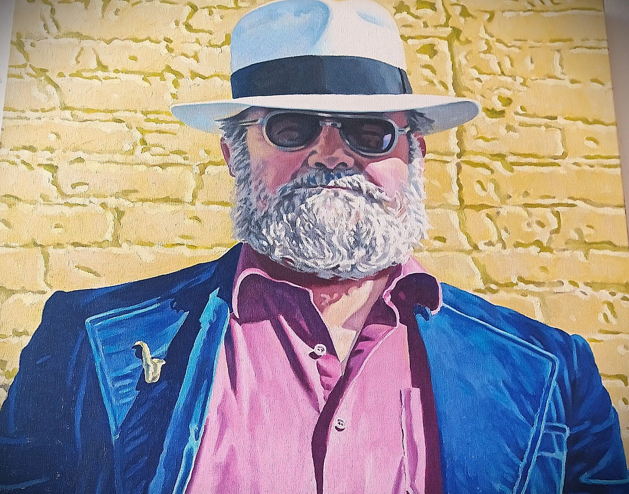 Painting of Chris Byars