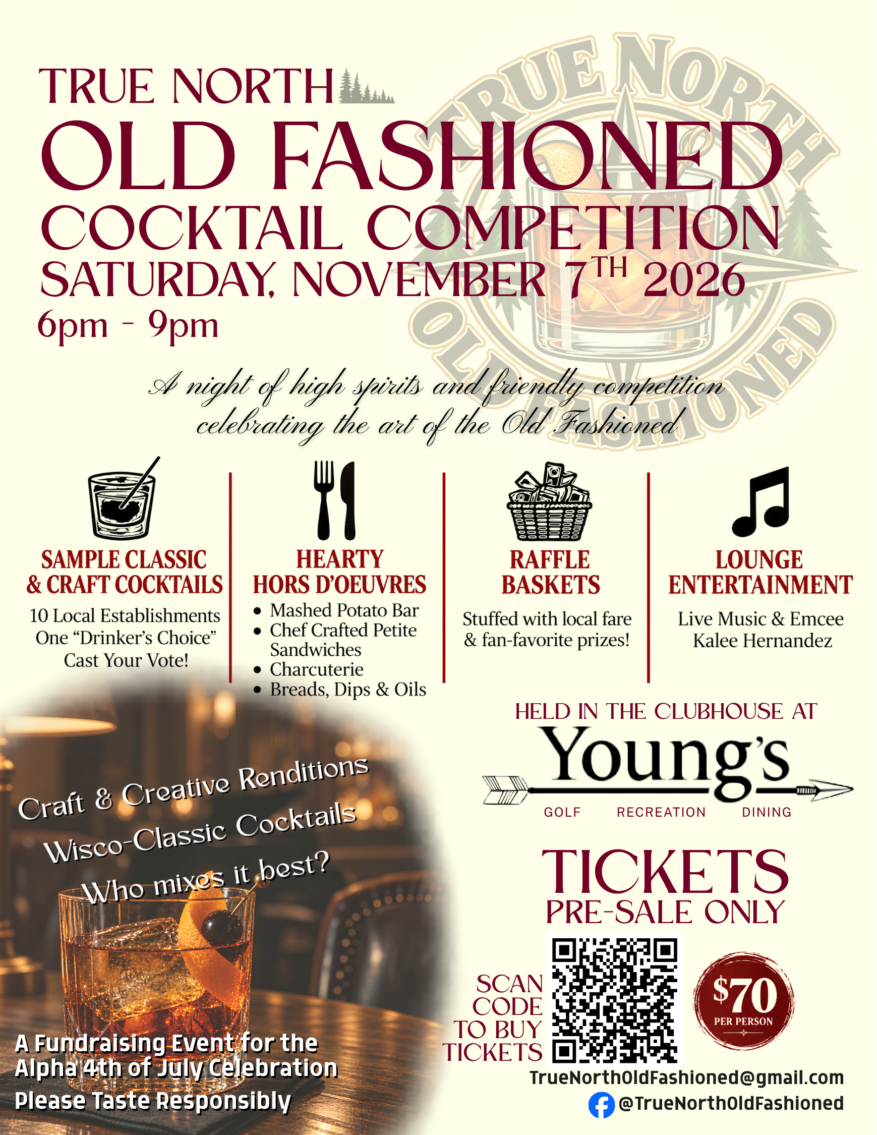 Digital & Print flyer designed (no ai) with pre-existing AI-generated logo (transparent upper right) (design edited). 