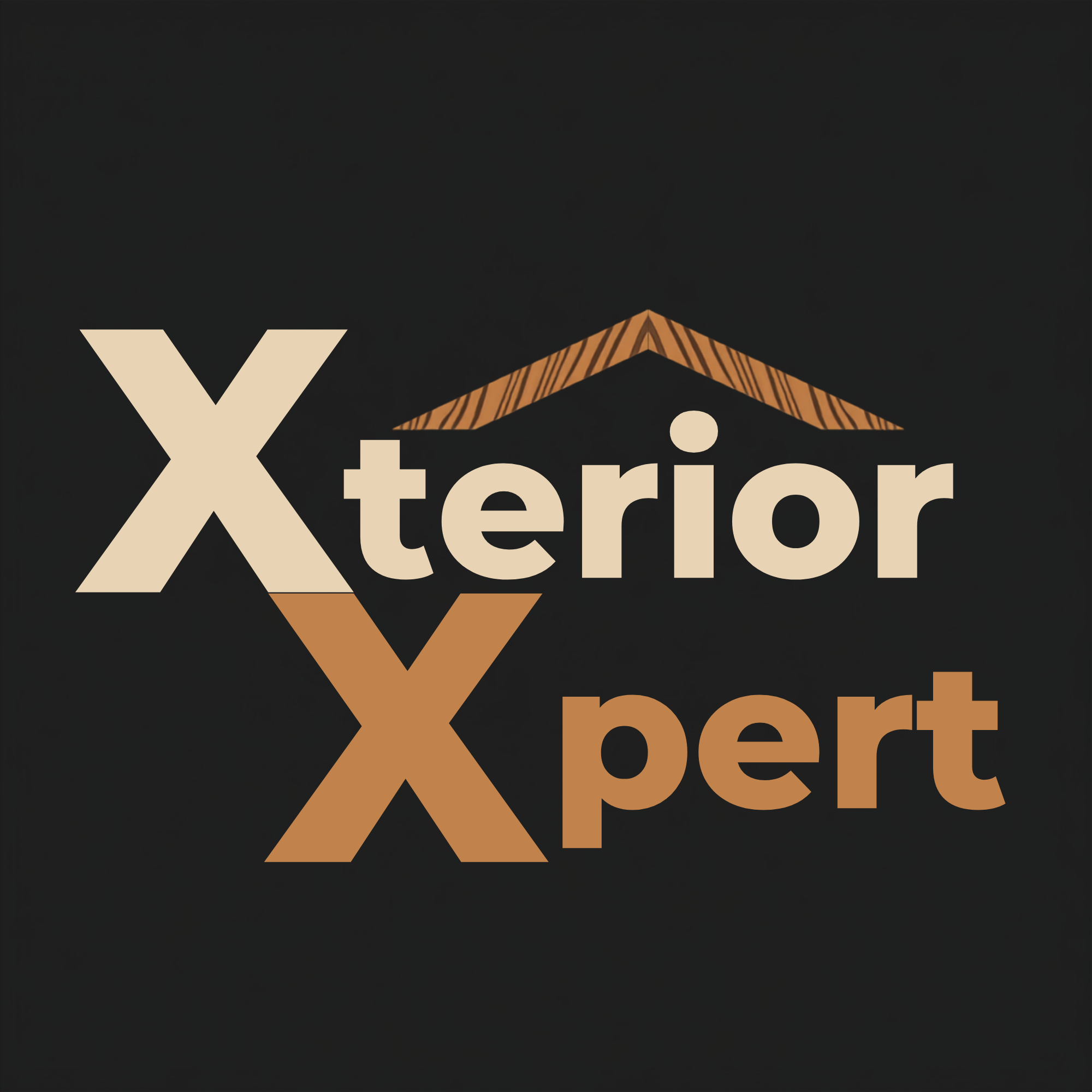 Logo created by nessential media as part of a marketing partnership with Xterior Xpert, simplifying and streamlining a visual identifier for a small business who previously had operated without.