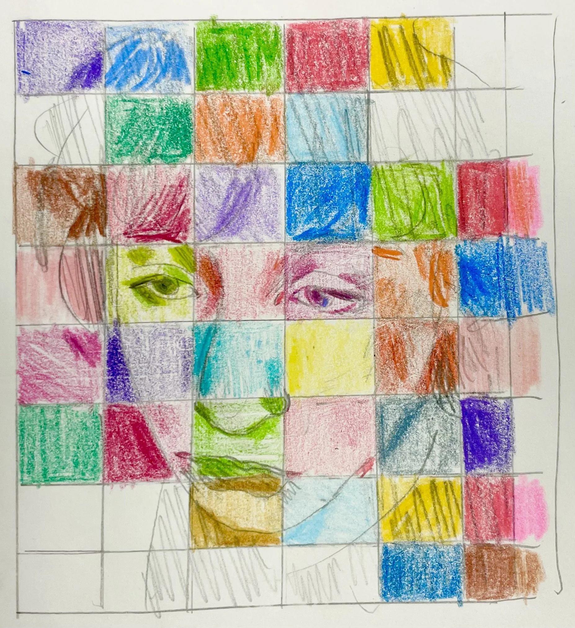 Color pencil. (2024)