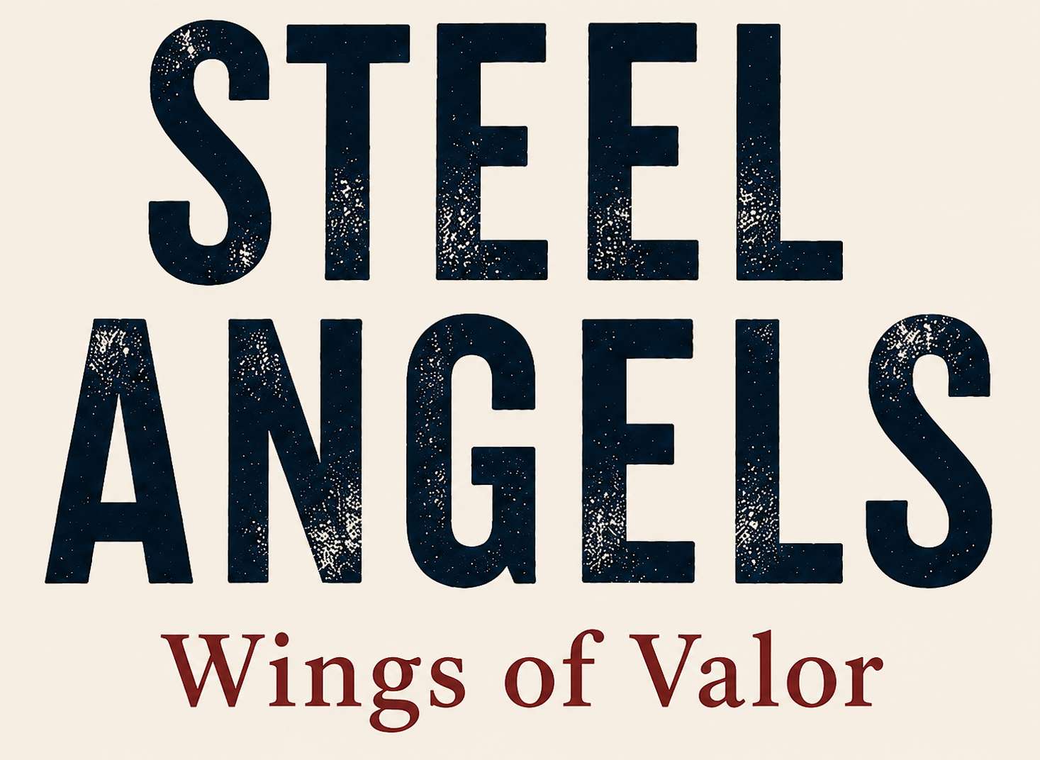 Steel Angels: Wings of Valor, a novel by John Eric Taylor.