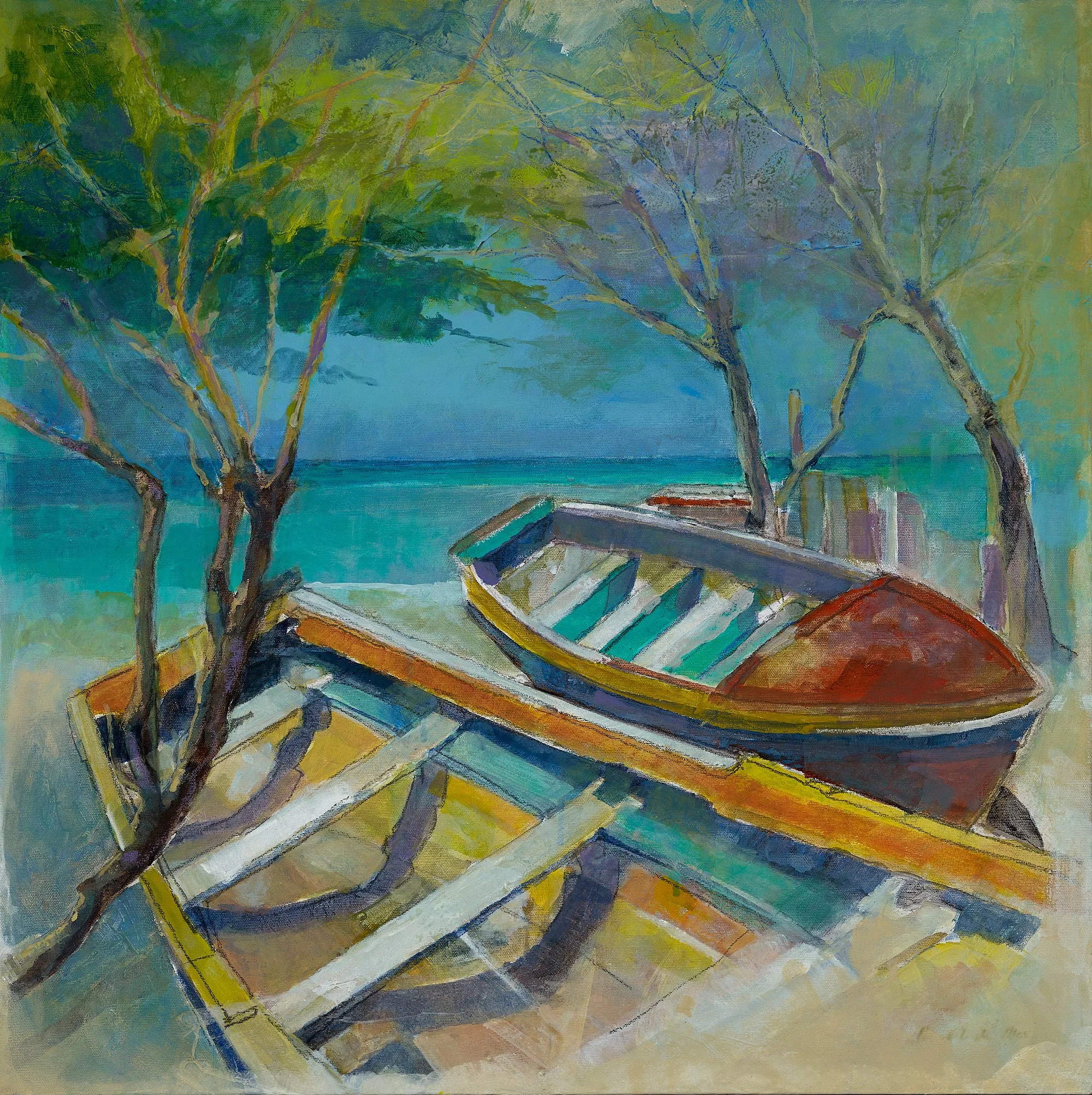 Heather Sutherland Wade, Jeremy's View Farquharson Beach, 2024