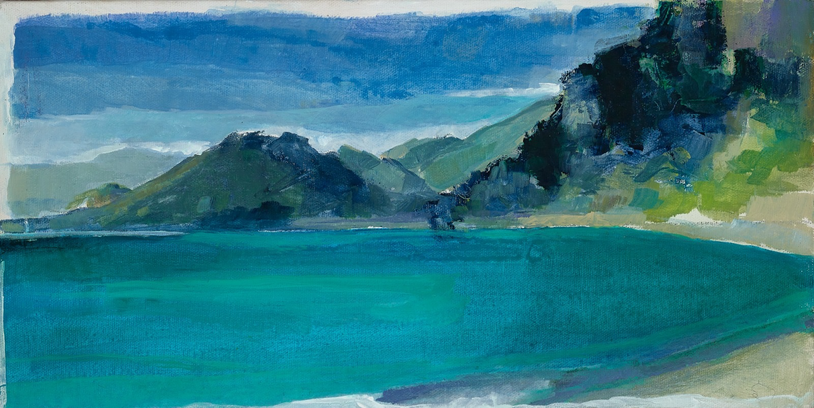 Heather Sutherland Wade, Bob Marley Beach Study 3, 2024