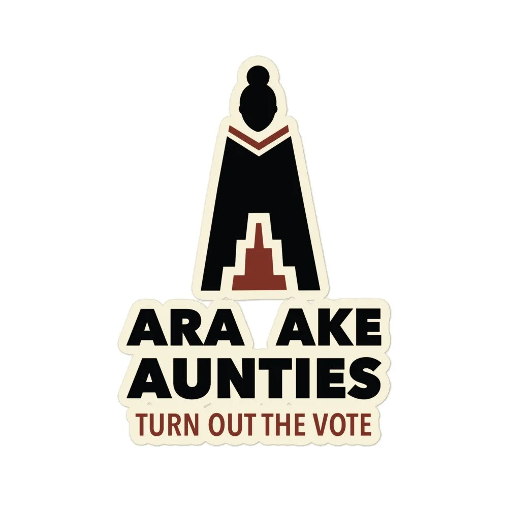 Ara Ake Aunties | Vinyl Whakapiri (Sticker)