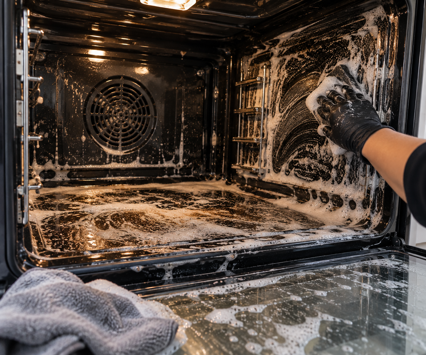 Deep Oven Cleaning