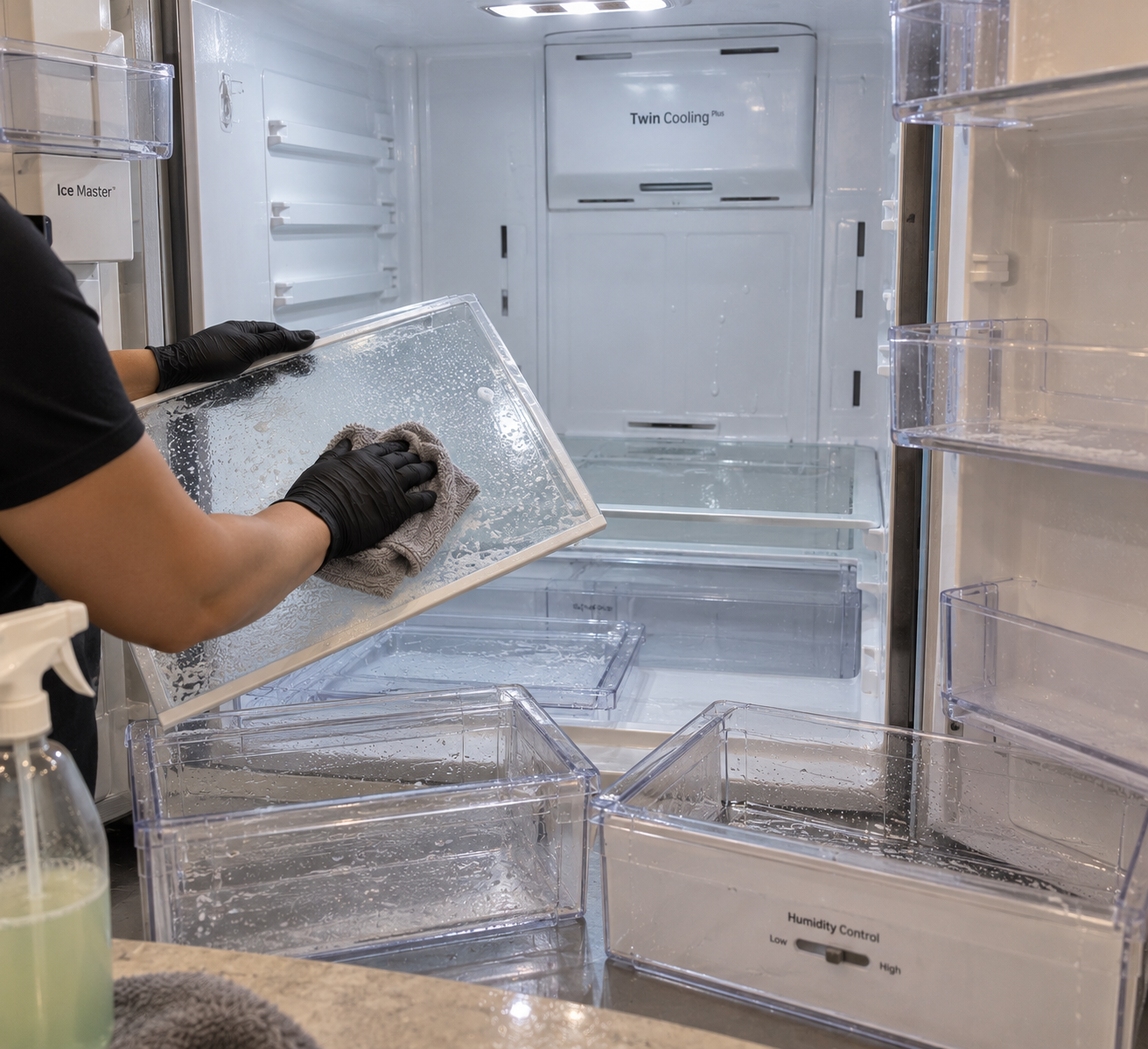 Deep Fridge Cleaning