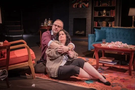 Lighting Design for &ldquo;Who&rsquo;s Afraid of Virginia Woolf&rdquo; at Brazosport Center Stages. Photos by Tom Fowler
