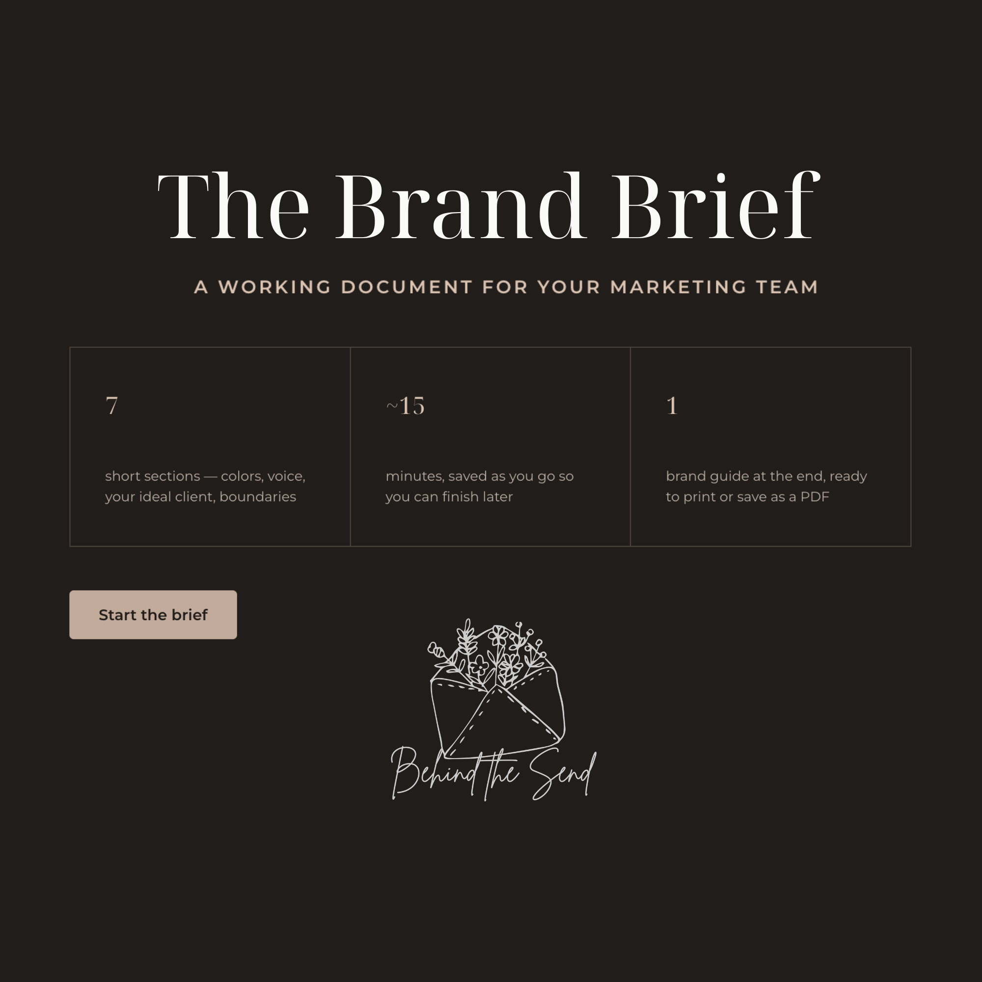 The Brand Brief: A Branding Questionnaire (and Guide) for Real Estate Agents