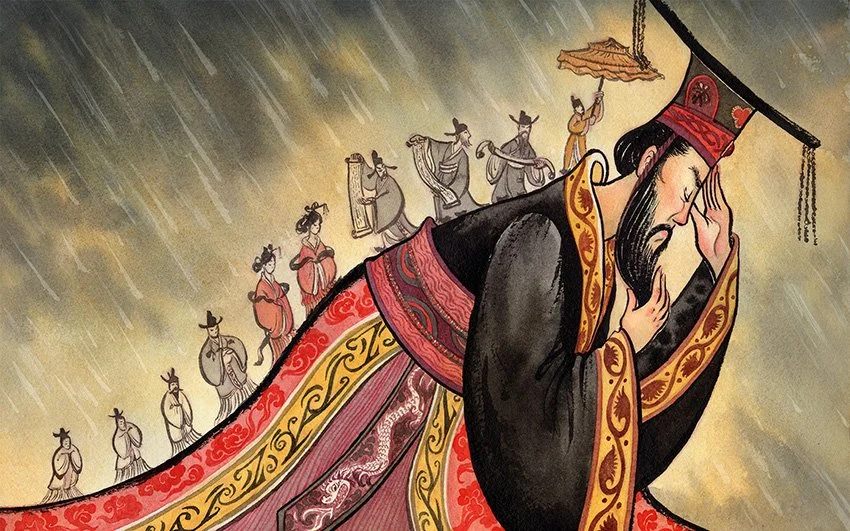 The Weight of Perfection (Illustrated Art Sample for Love Of The Half-Eaten Peach by Lee Wind)