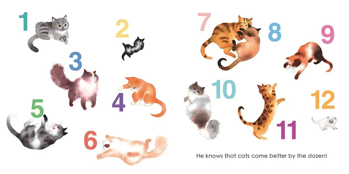 123 Cats Interior