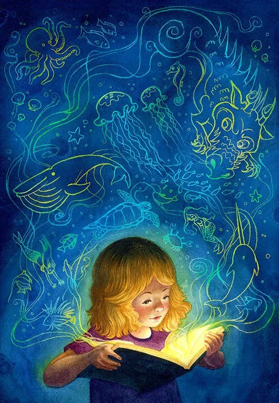 Magical Read (Honorable Mention in 3x3 Picture Book Show No.11, Runner up in Creative Quarterly 35)