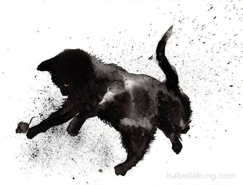 Inkling #1 (Honorable Mention in 3x3 International Illustration Show No.13)