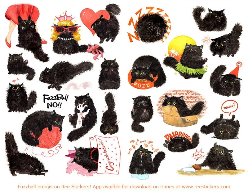 NoFuzzball! (Orchard Books/Scholastic | Merit Winner in 3x3 Picture Book Show No.13)