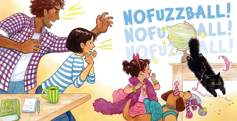 No Fuzzball! Interior