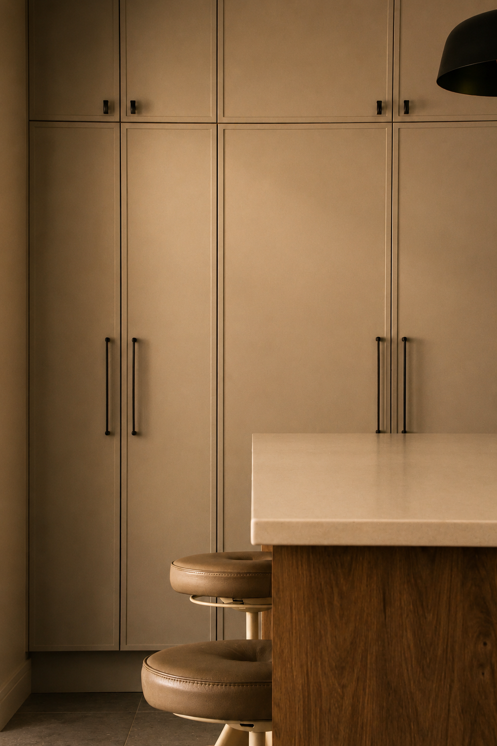 Warm Modern Kitchen with Stools.png