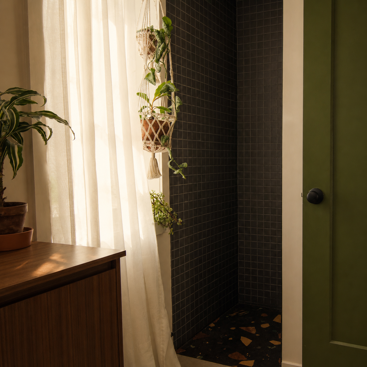 Sunlit Greenery and Tiled Nook.png
