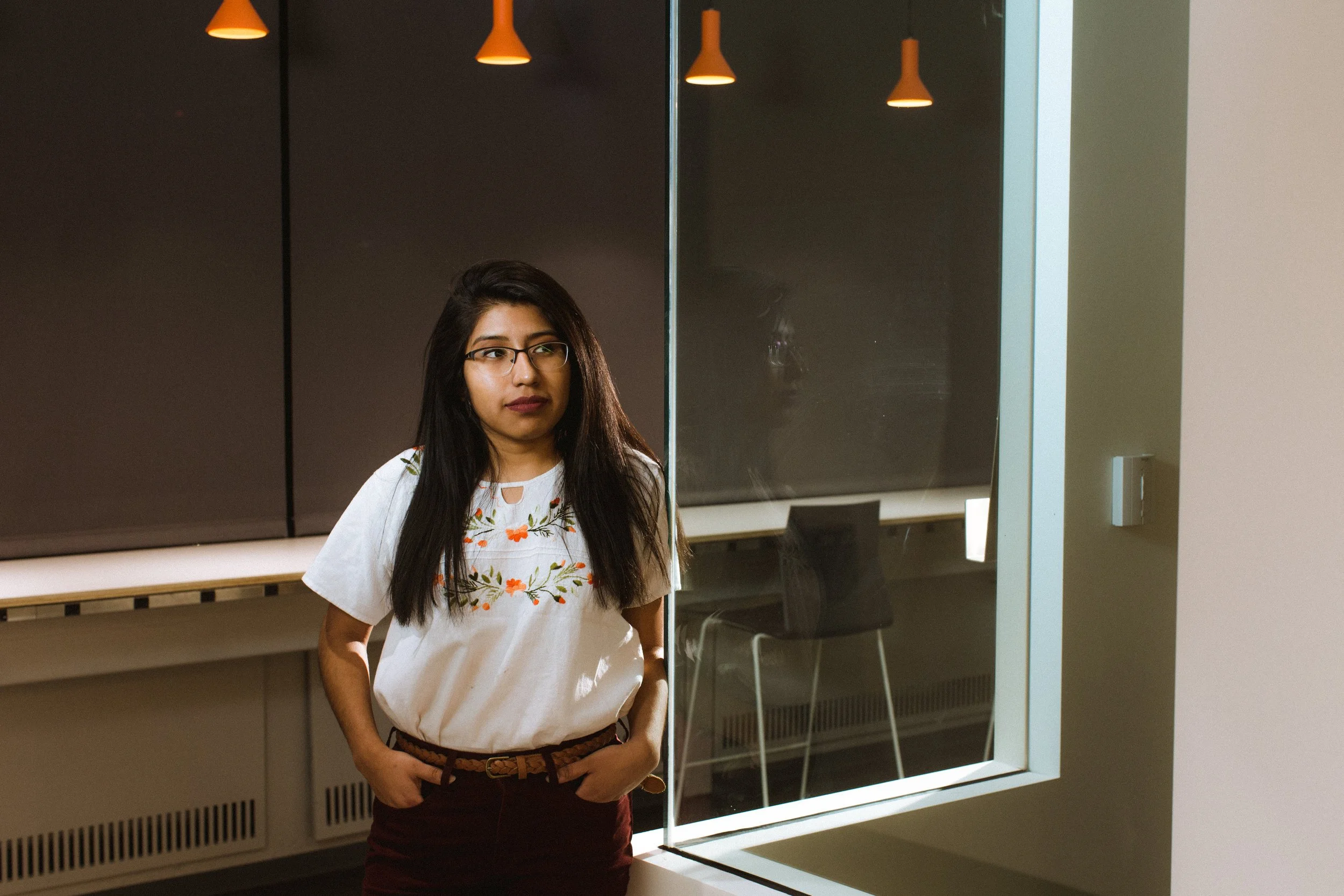 Portraits of Yazmin Guzman for MIT News