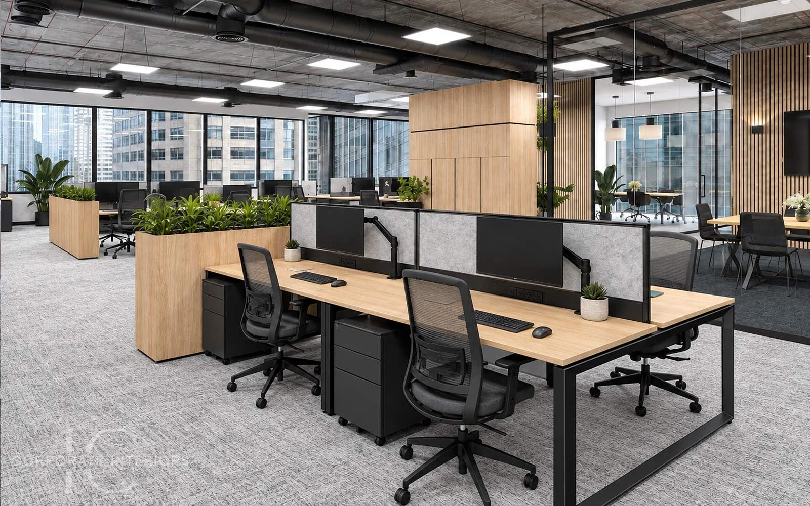 Interior Office Design and Layout