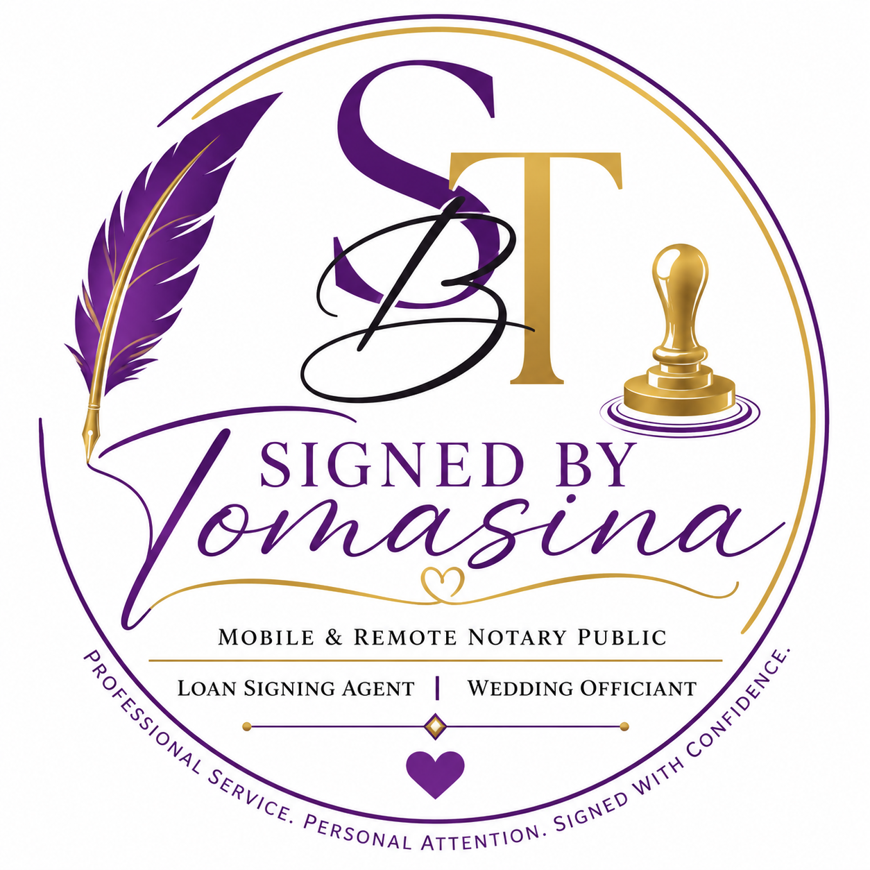 Signed by Tomasina