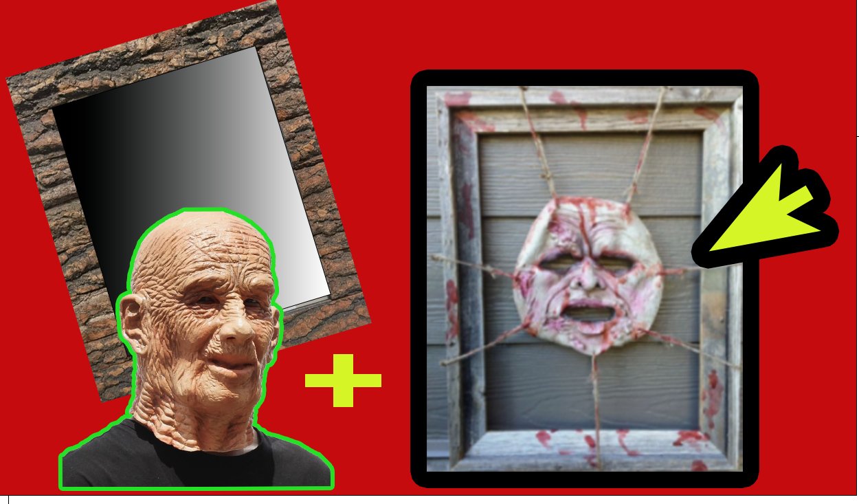 Make a Skinned Face Halloween Decoration