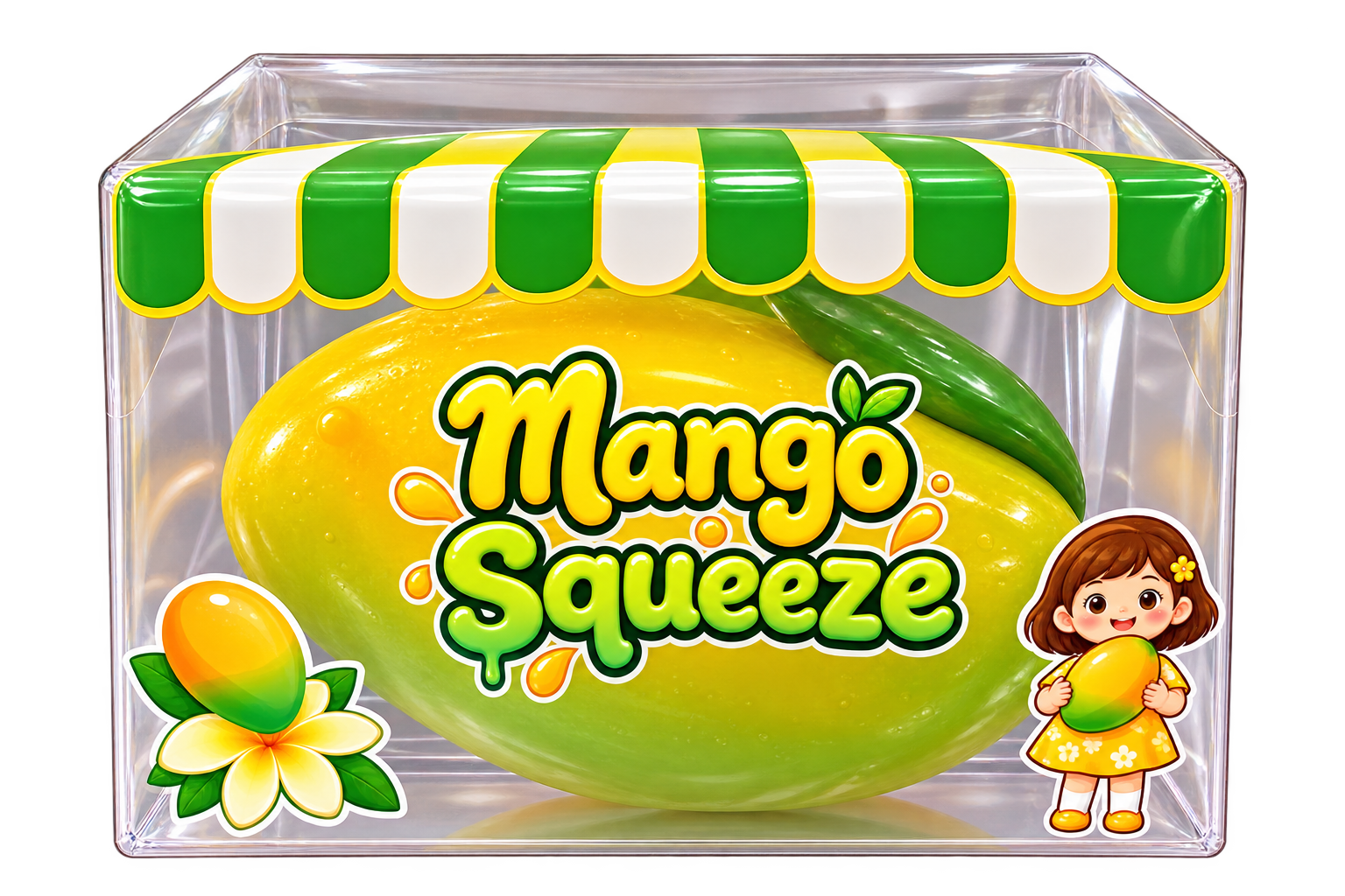 Tropical Mango Squeeze Toy