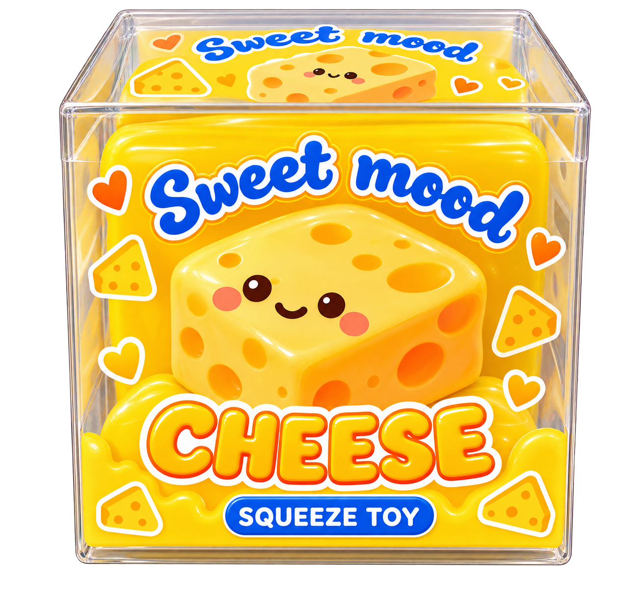 Sweet Mood Cheese Squeeze Toy