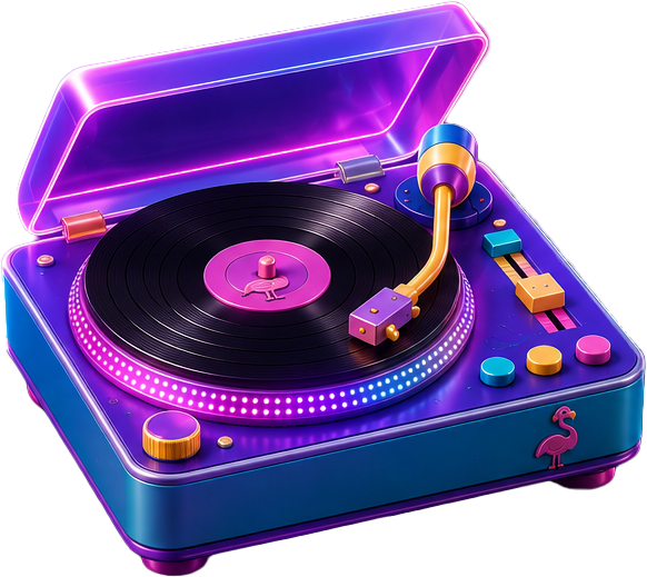 Turntable illustration