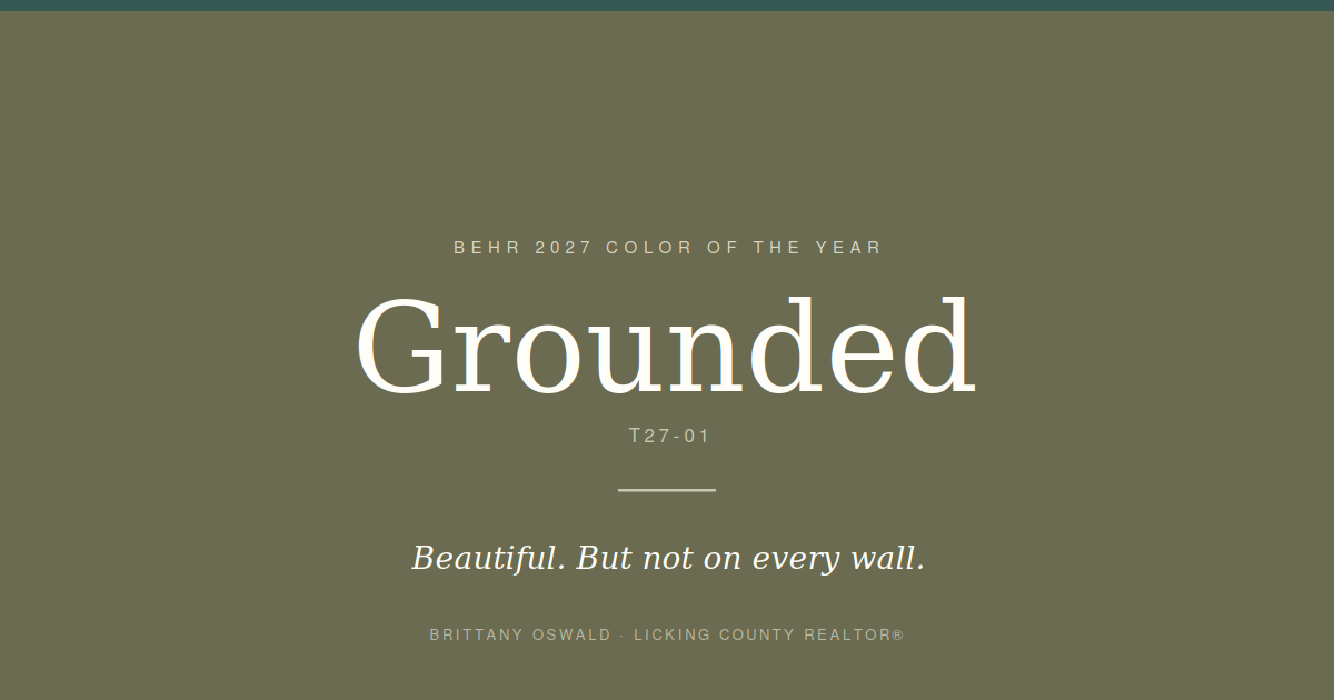Behr Just Named Its 2027 Color of the Year. Here's My Honest Take as a Realtor.