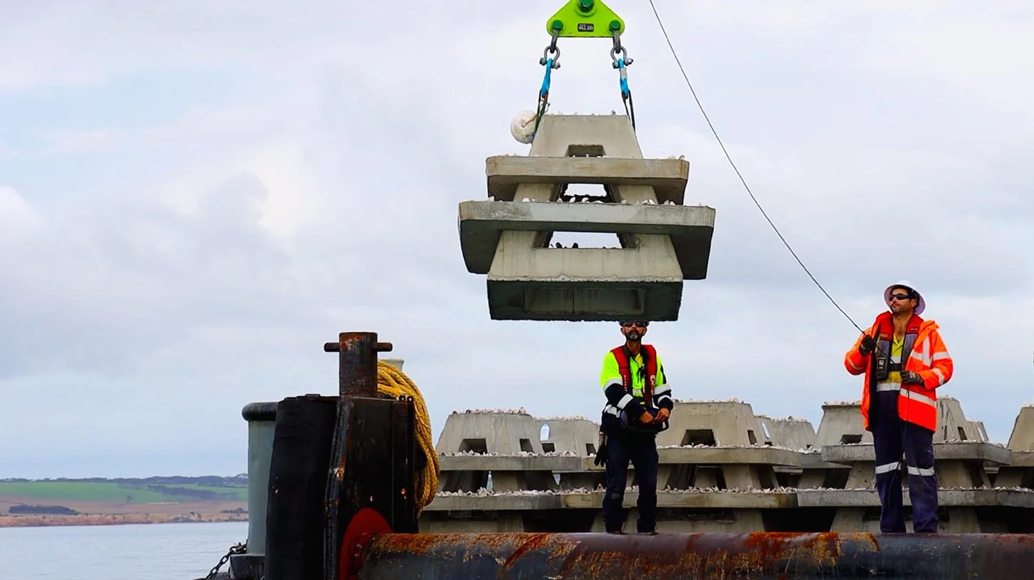 REEFS FOR HAB RECOVERY south australia