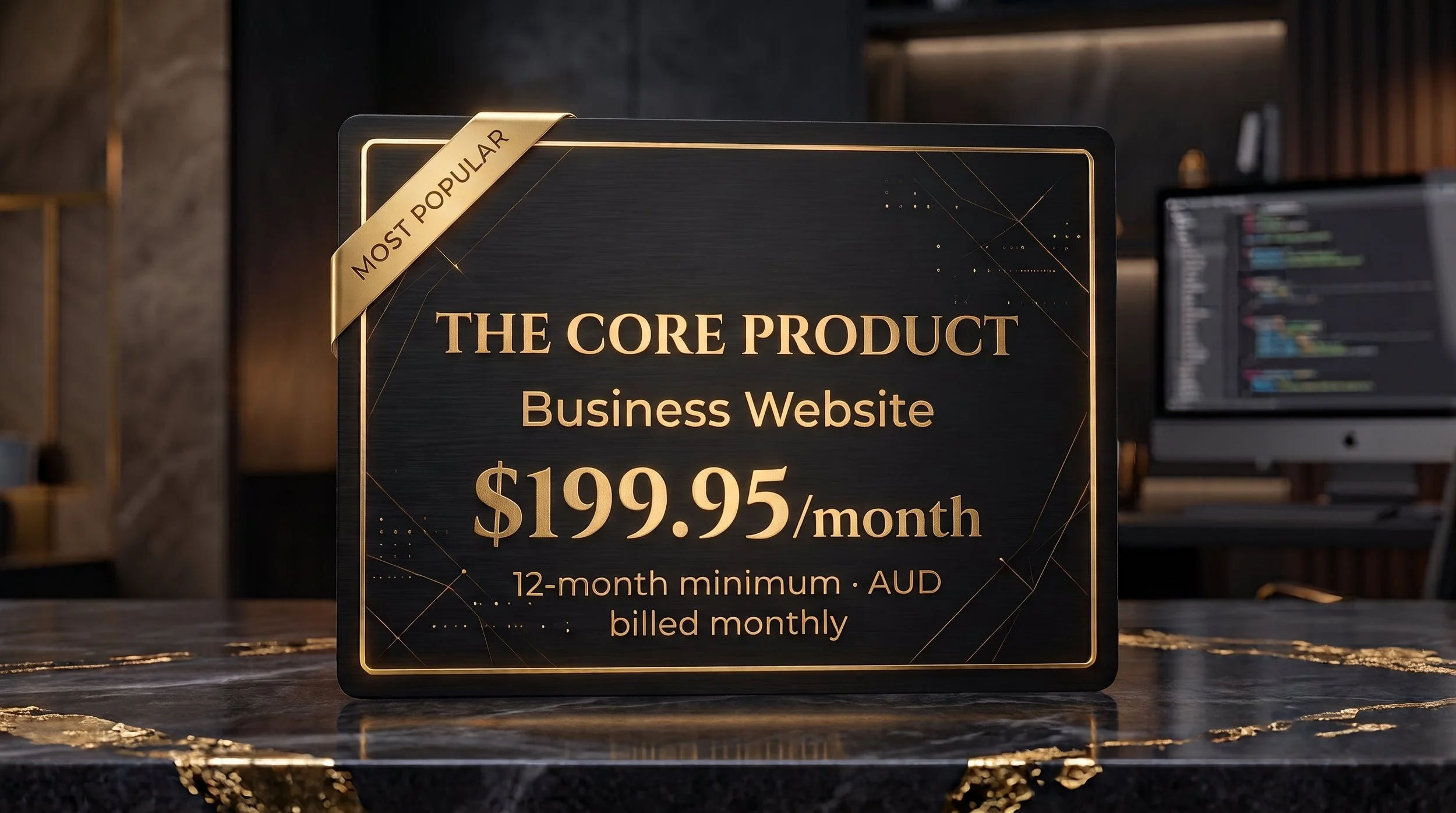 Business Website (The Core Product)