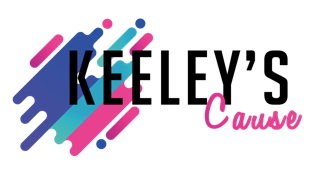 Logo with stylized text reading 'KEEL' in pink, blue, and black colors.