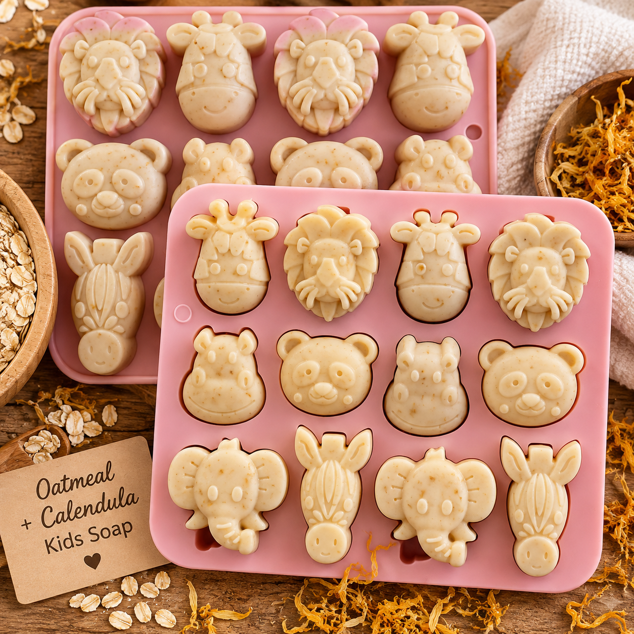 ALL NATURAL  ANIMAL KIDS SOAP