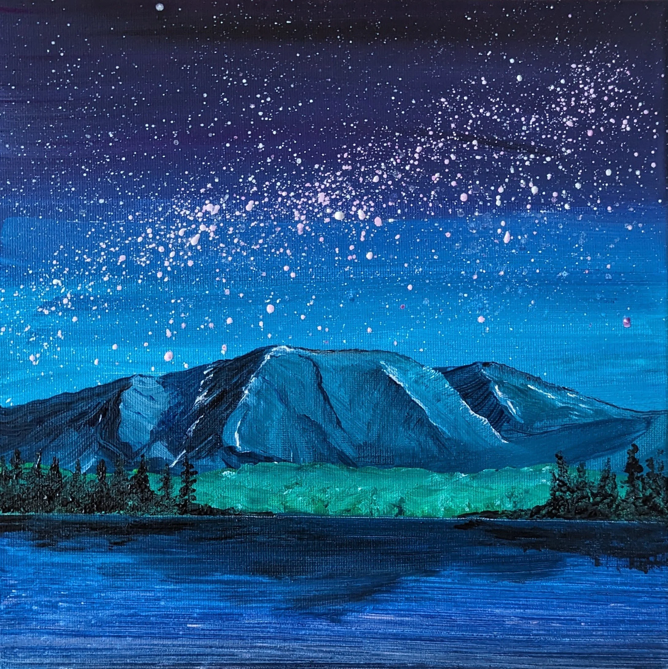 Acrylic on canvas