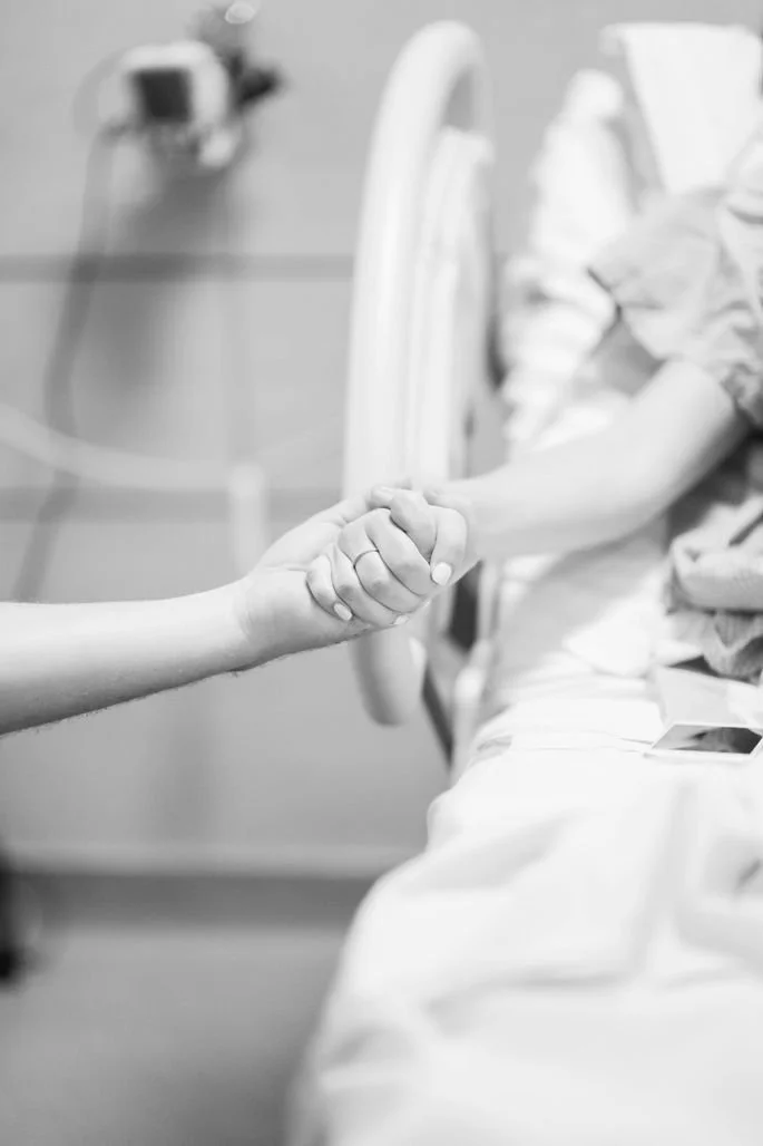 Holding hands