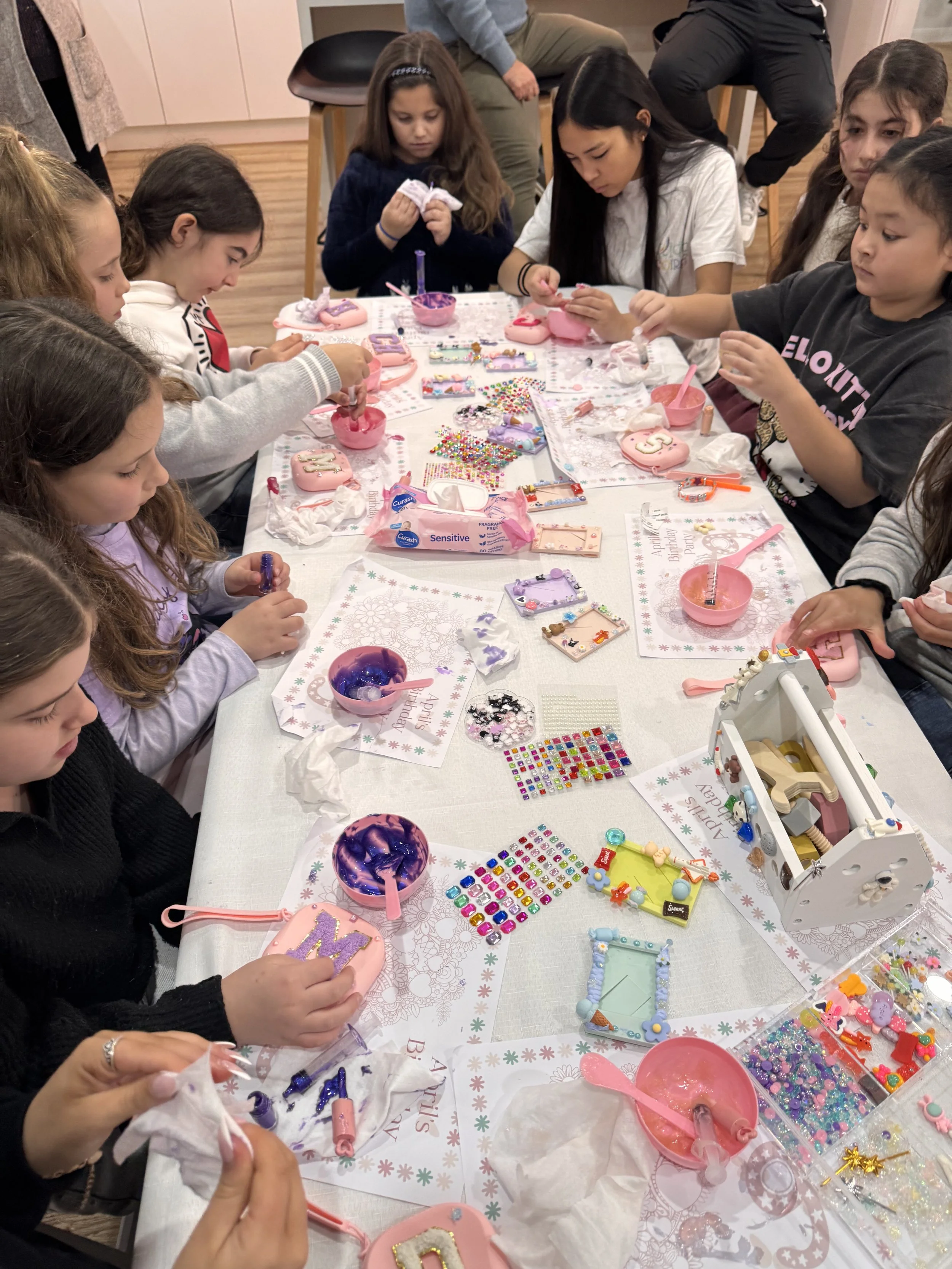 Kids Soiree Lip Gloss Making Party