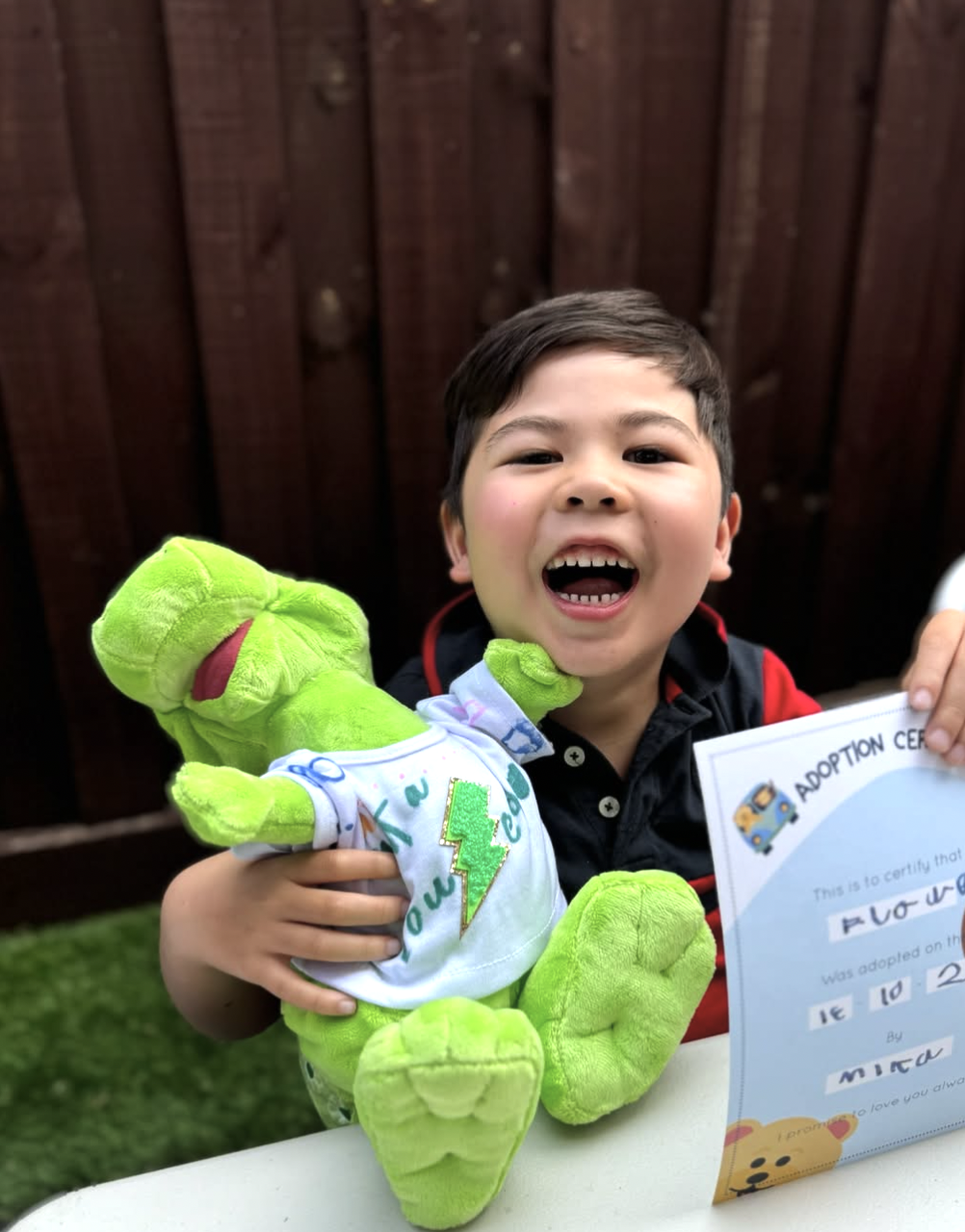Kids Soiree Build A Bear, adopt a plushie party