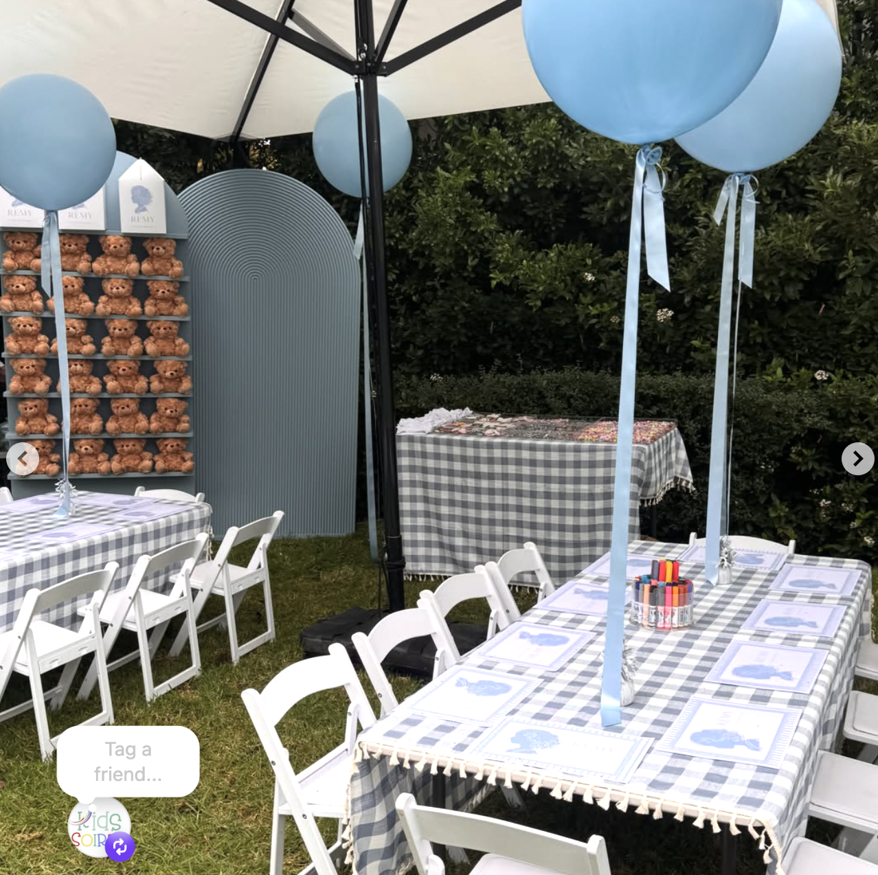 Kids Soiree Teddy Bear Party