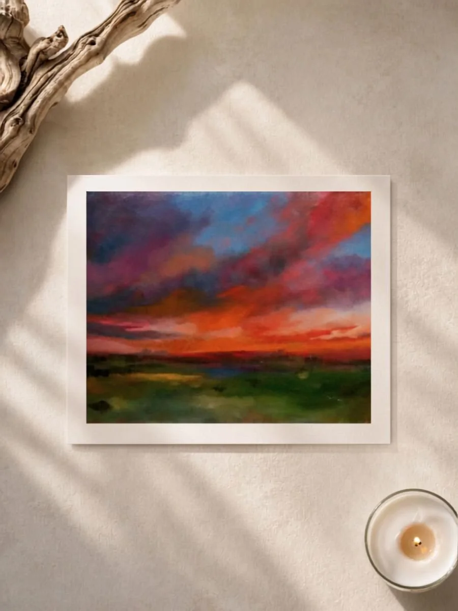 Evening Glow Print