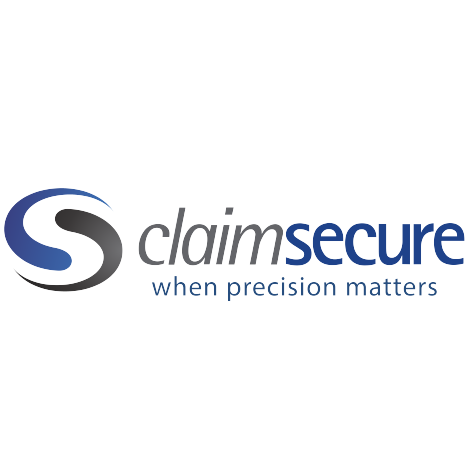 ClaimSecure logo with tagline 'when precision matters'