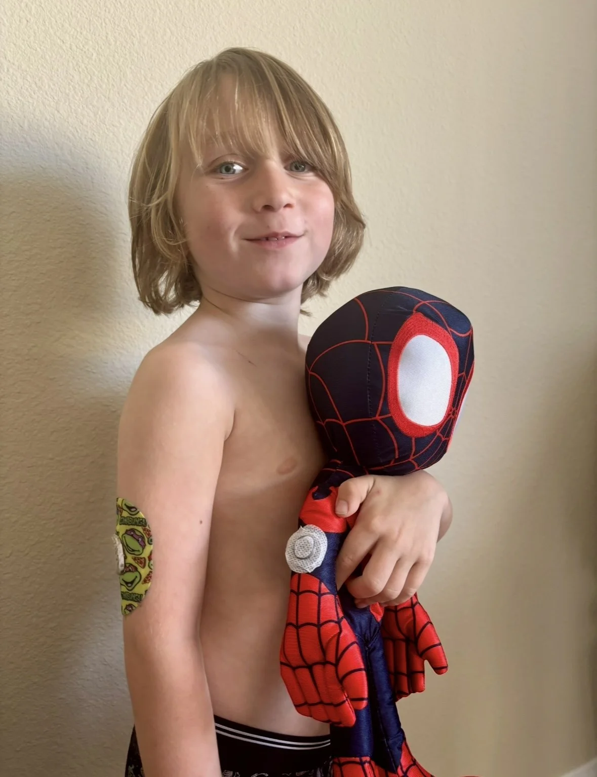That's me with my dexcom Spidey