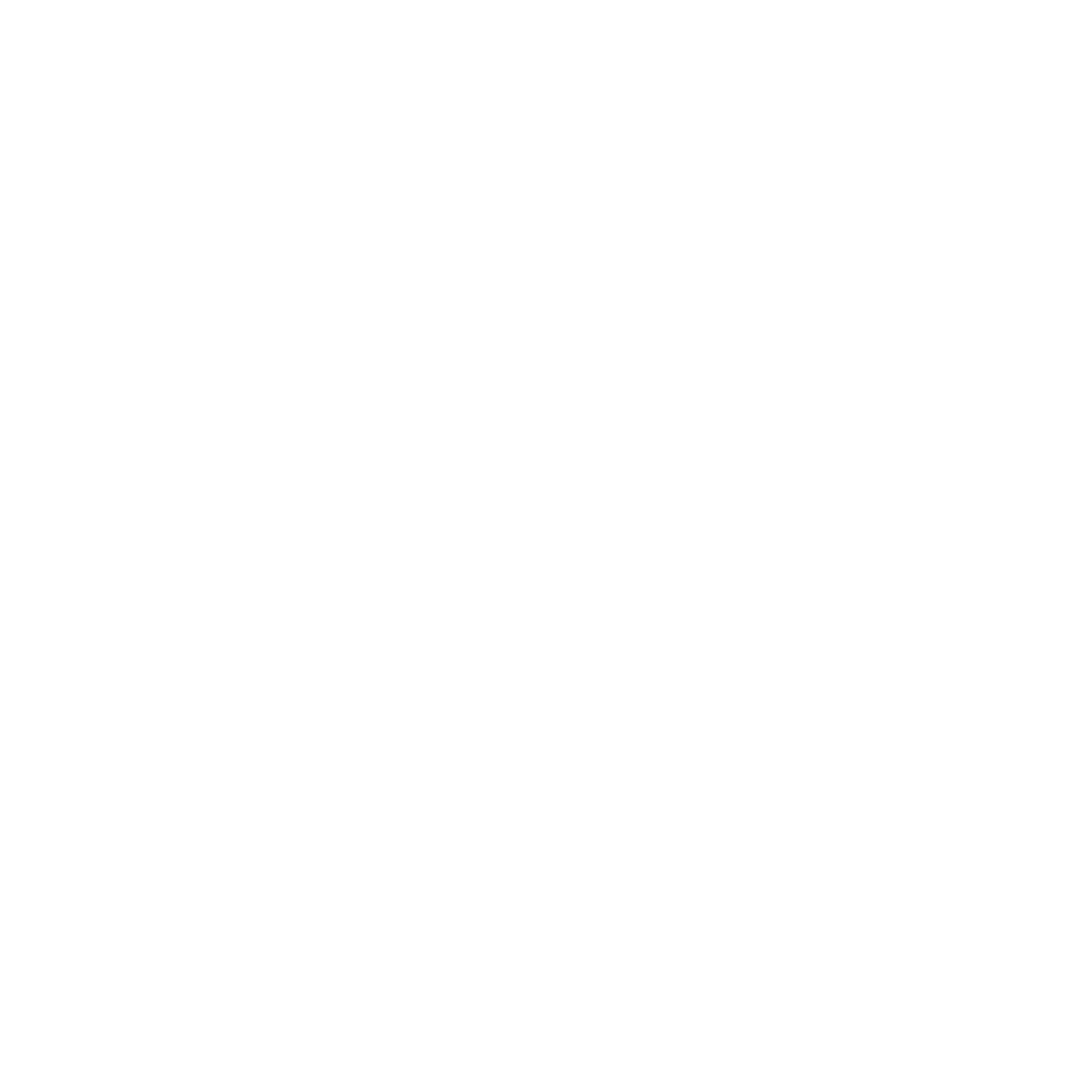Icon of a bed, with two pillows on a large mattress.