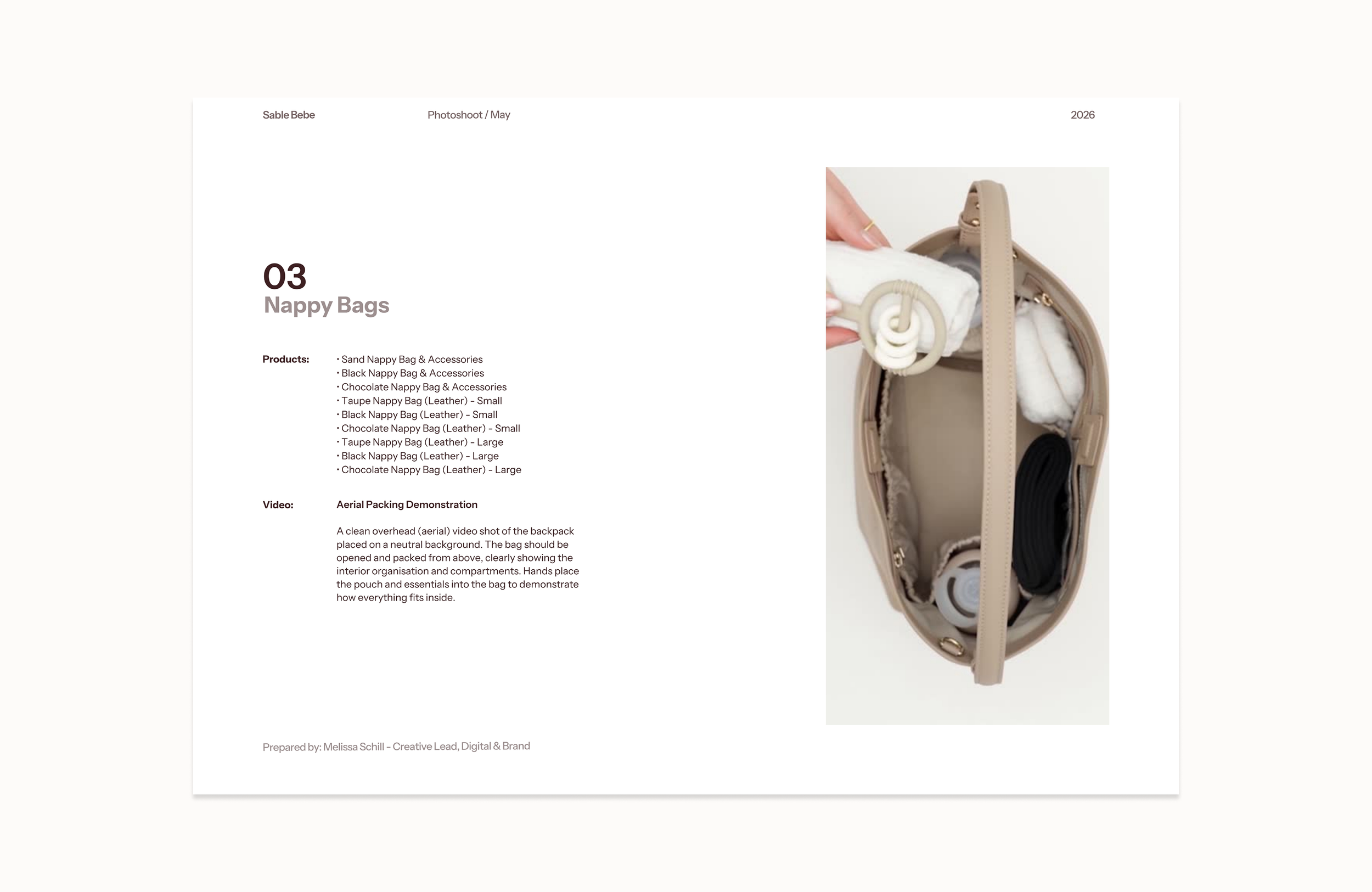 Ecommerce Photoshoot