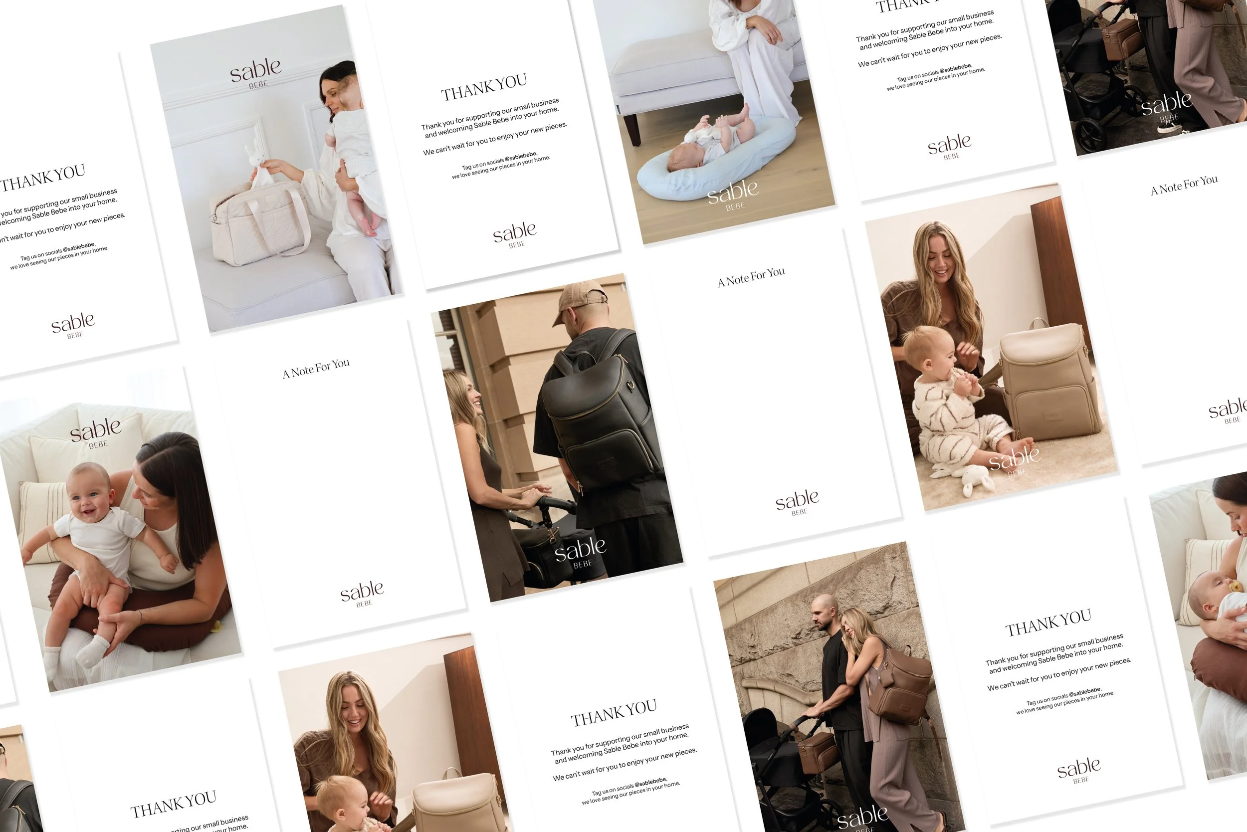Sable Bebe Marketing Cards