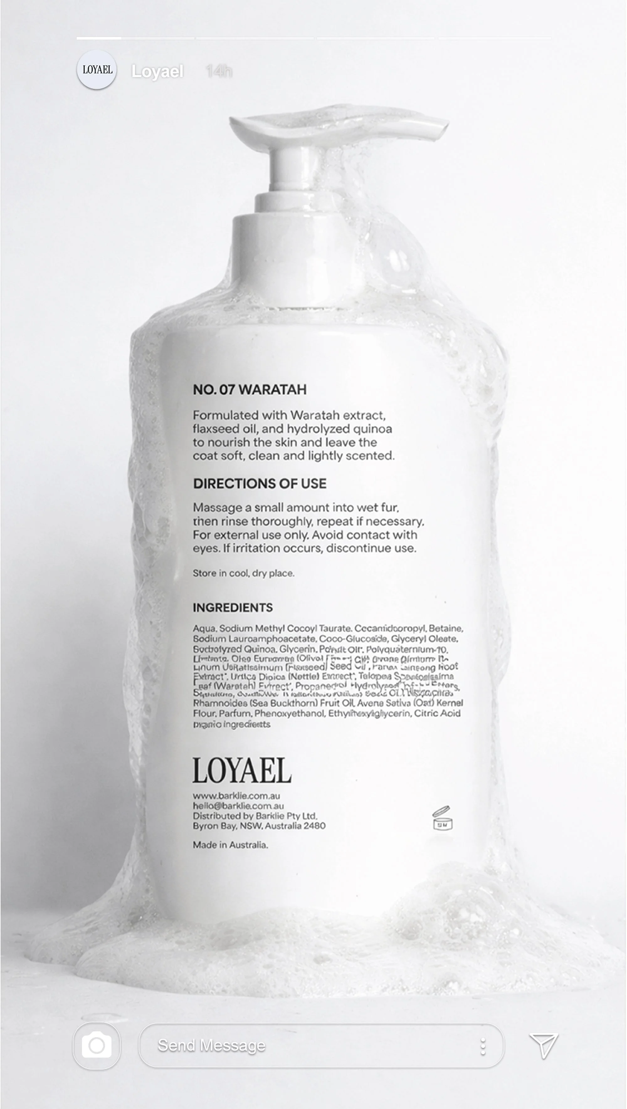 Loyael Dog Shampoo