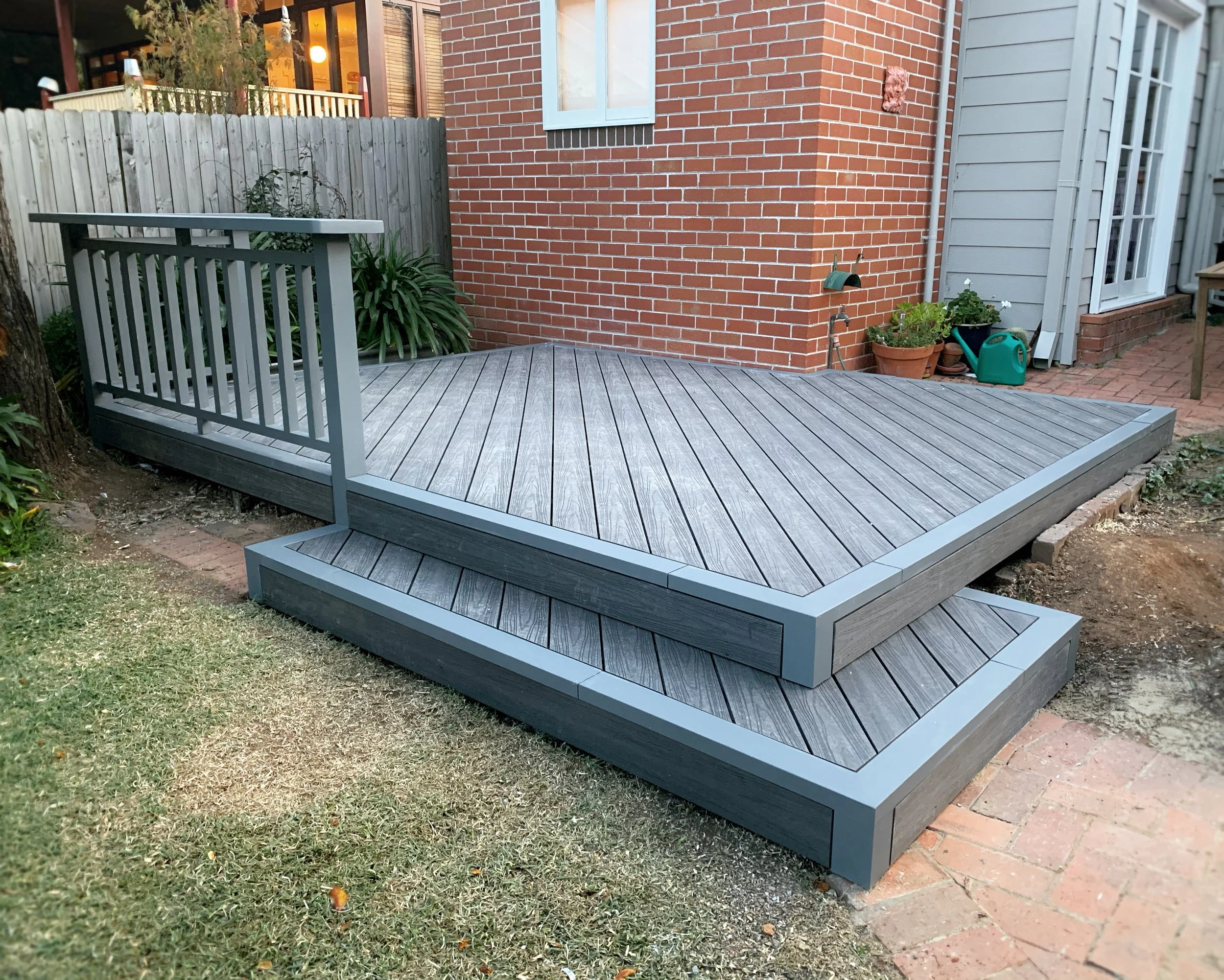 Diagonal ekodeck designer series ironwood
