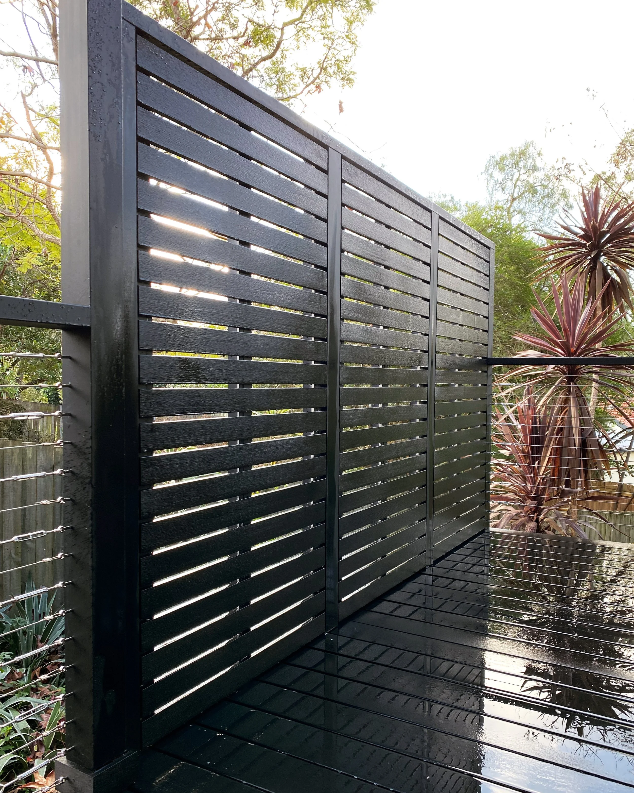 North Epping ekodeck privacy screen