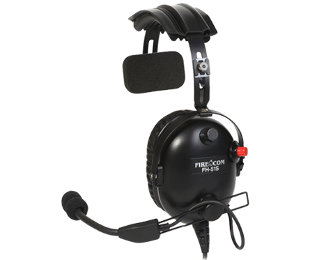 Firecom FH-515 communication headset with microphone and headband