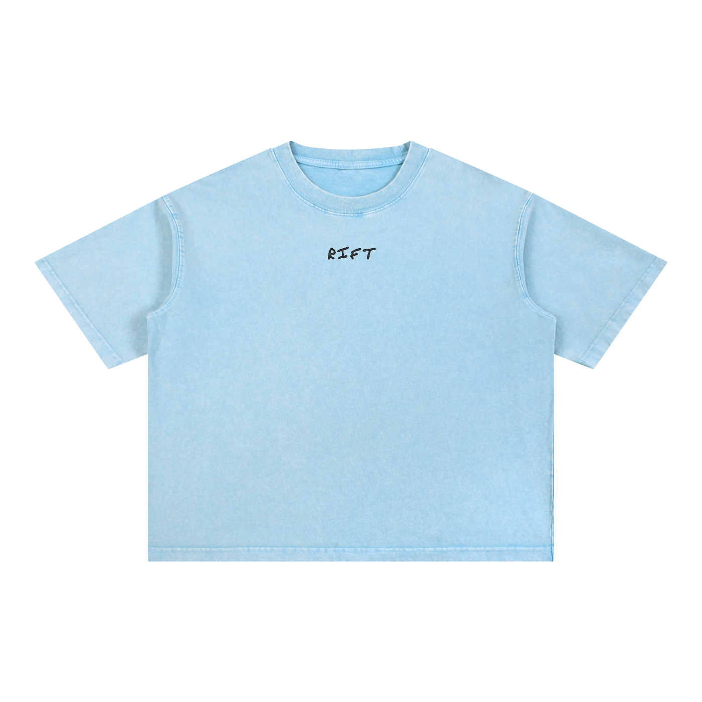 rift embroidery mineral Wash Boxy Cotton T-Shirt
