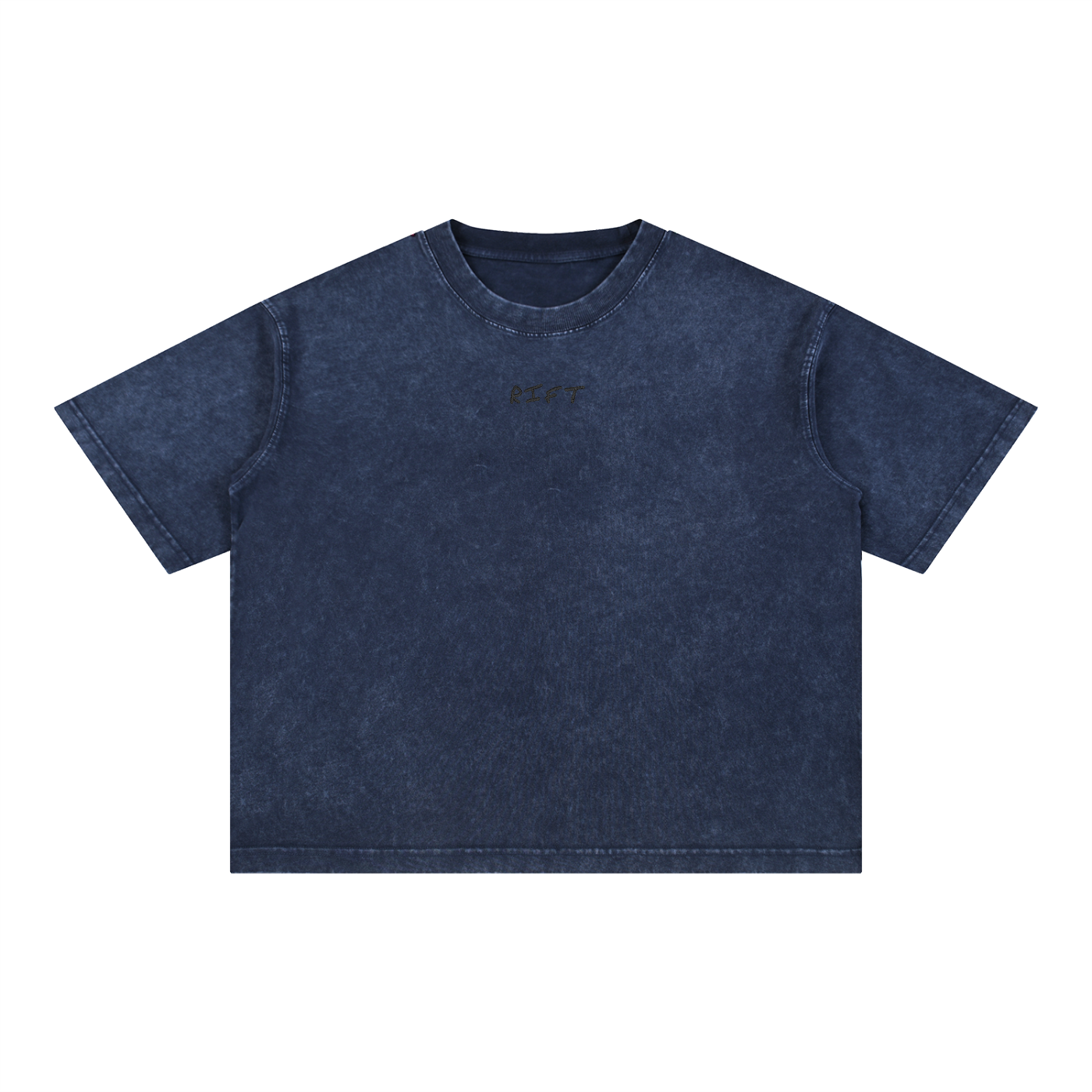 rift embroidery mineral Wash Boxy Cotton T-Shirt