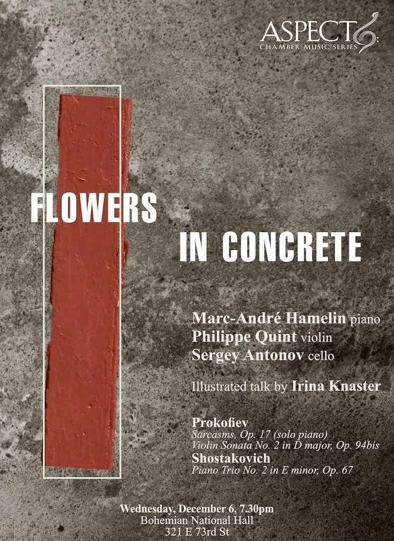 Flowers in Concrete